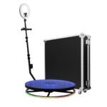 Infinity Glass Type-360° Photo Booth Video Motion Automatic Spinner Rotating Selfie