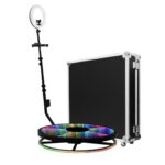 Infinity Glass Type II 360° Photo Booth Video Motion Automatic Spinner Rotating Selfie