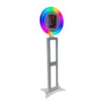 IPad Photo Booth Selfie Pod with Split Light Box