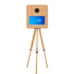 DSLR Photo Booth Wooden Retro Vintage Pod