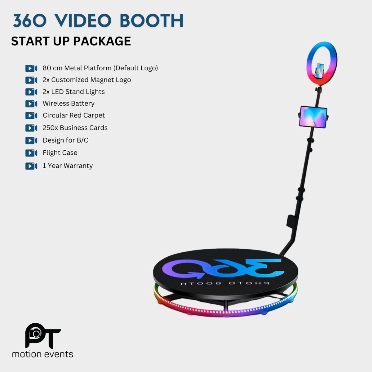 360 Photo Booth Start Up Package - Image 1