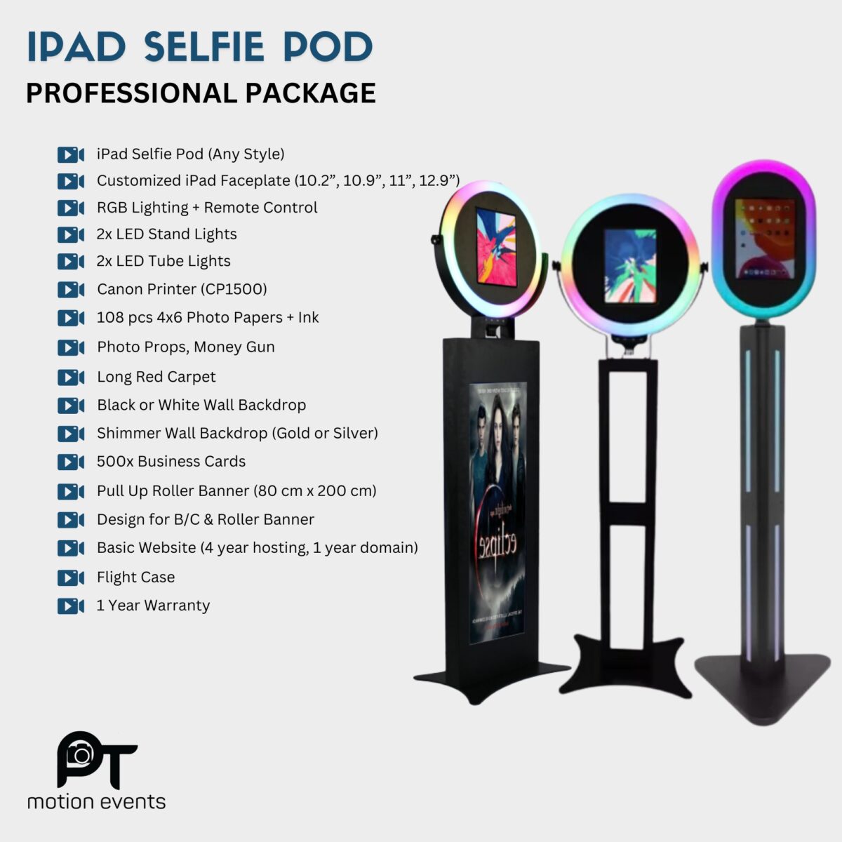 iPad Selfie Pod Professional Package - Image 1